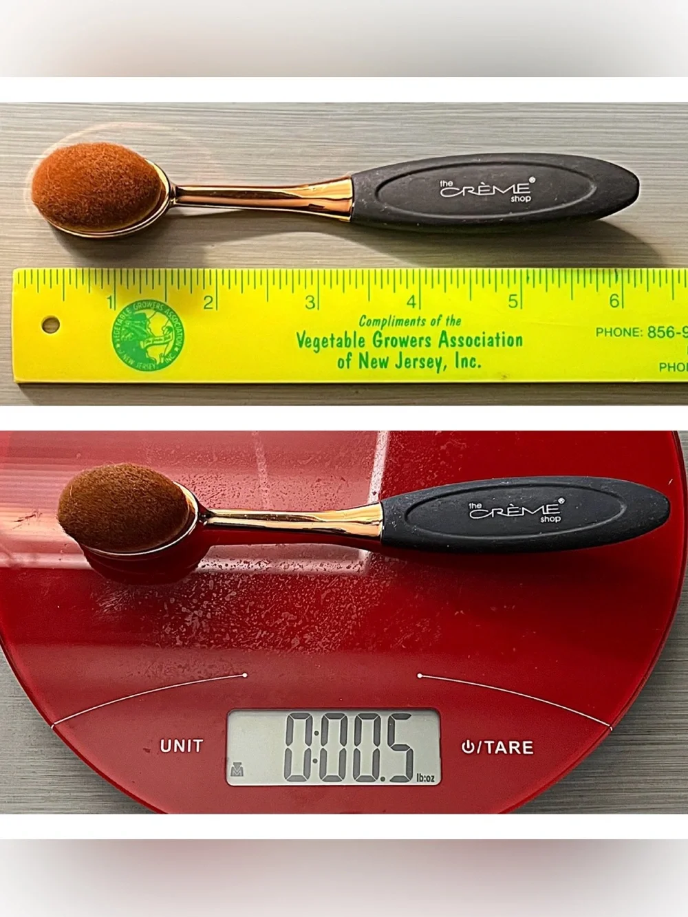 Foundation Brush The Creme Shop K BEAUTY OMG Oval Powder Brush Contour Conceal